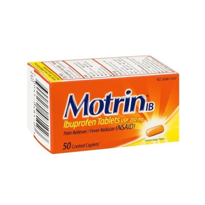 MOTRIN IB 50 CAPLETS